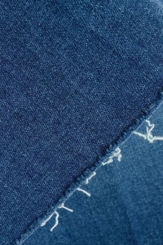 Paige Anessa cropped high-rise wide-leg jeans 4