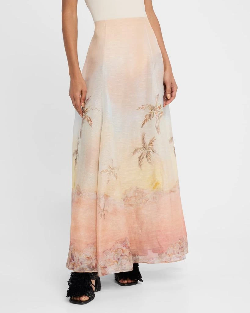 Zimmermann Illuminate A-Line Maxi Skirt 4
