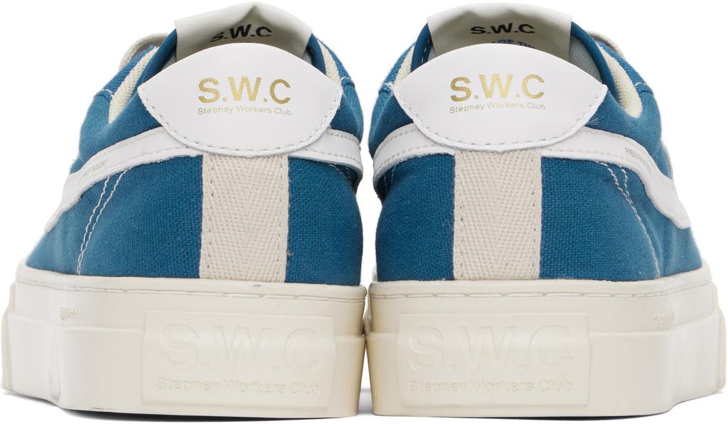 Stepney Workers Club Blue & White Dellow S-Strike Cup Canvas Sneakers