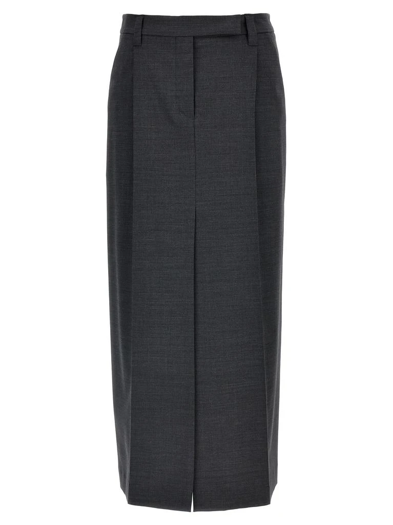 Brunello Cucinelli Brunello Cucinelli Dart Detailed Pencil Skirt 1