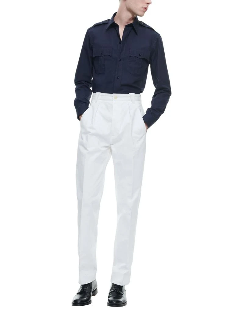 Fursac Cotton swallow collar shirt 5