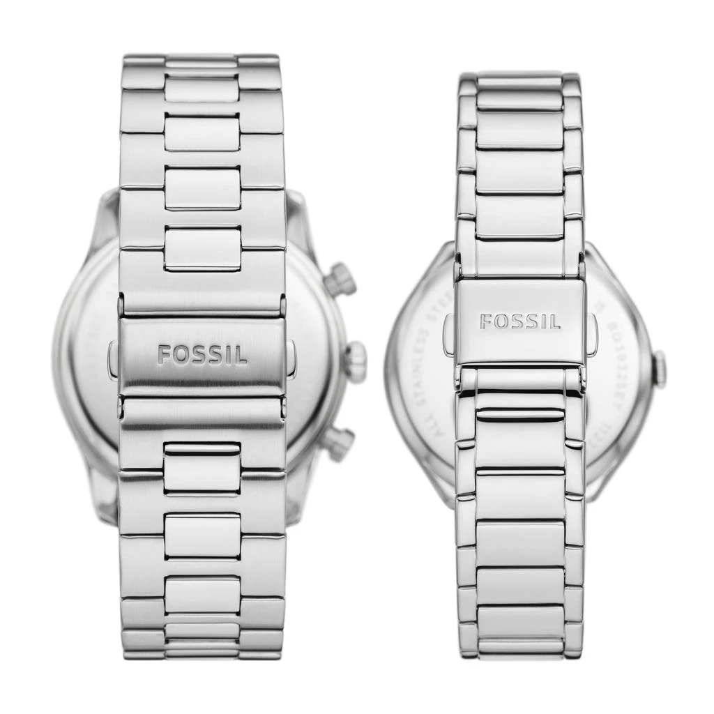 Fossil Men's His and Hers Multifunction, Stainless Steel Watch 2