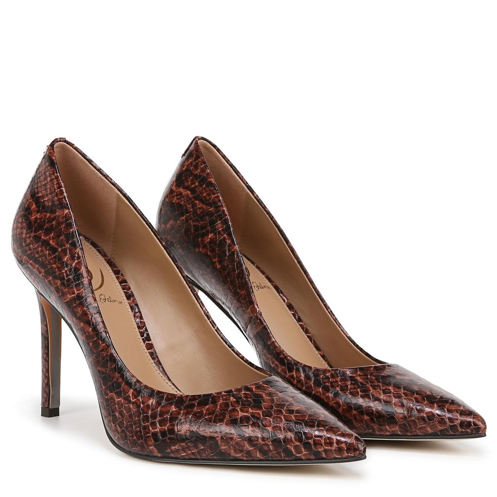 Sam Edelman Hazel Stable Brown 5.5 High Heels Free Shipping BeyondStyle