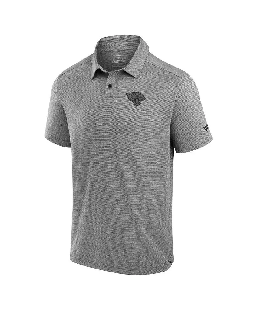 Fanatics Men's Black Jacksonville Jaguars Front Office Tech Polo Shirt 3