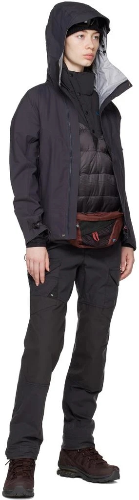 Klättermusen Black Grimner Cargo Pants 4