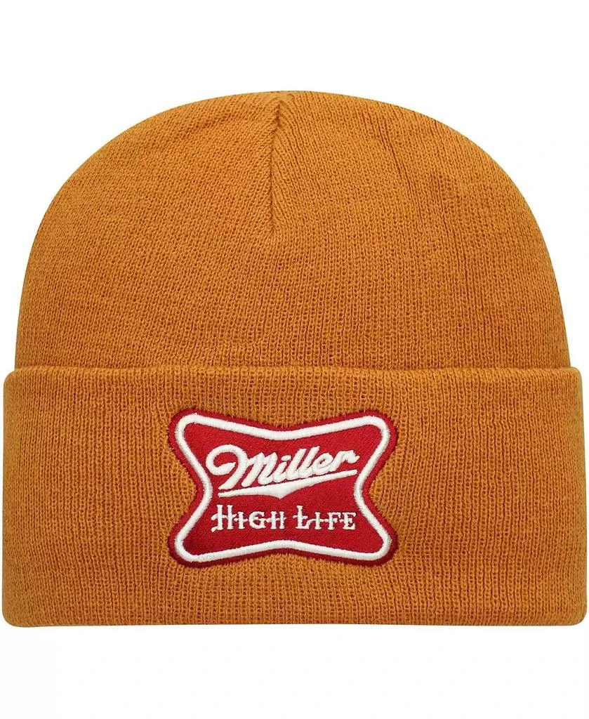 American Needle Men's Brown Miller High Life Cuffed Knit Hat 1