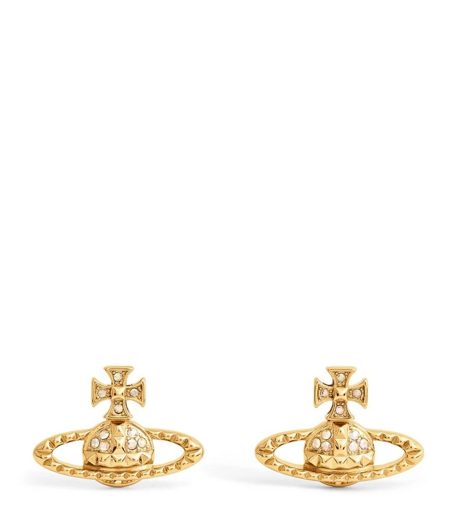 Vivienne Westwood Mayfair Bas Relief Stud Earrings 1
