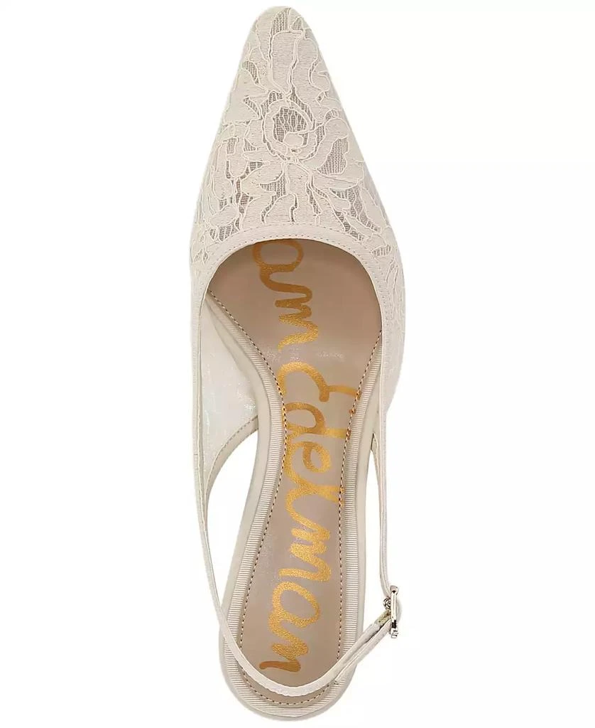 Sam Edelman Women's Bianka Slingback Mesh Pumps 4