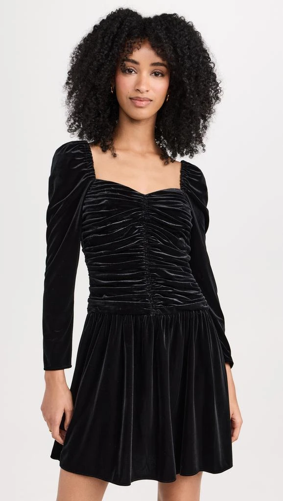 Shoshanna Mari Velvet Dress 6