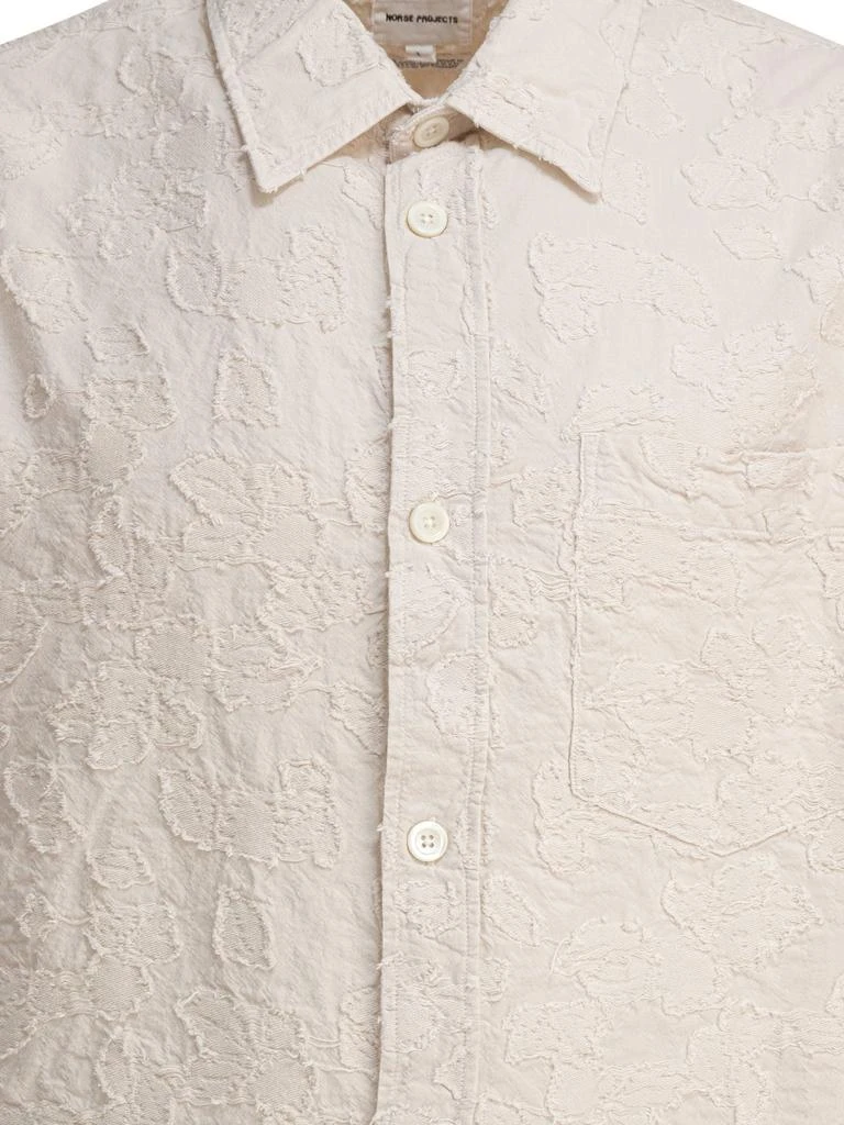 Norse Projects Norse Projects Textured Short Sleeve Shirt 3