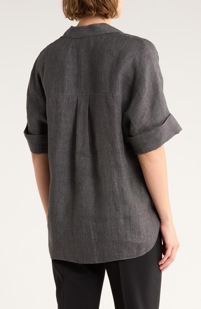 Theory Ralfinn Drape Camp Shirt