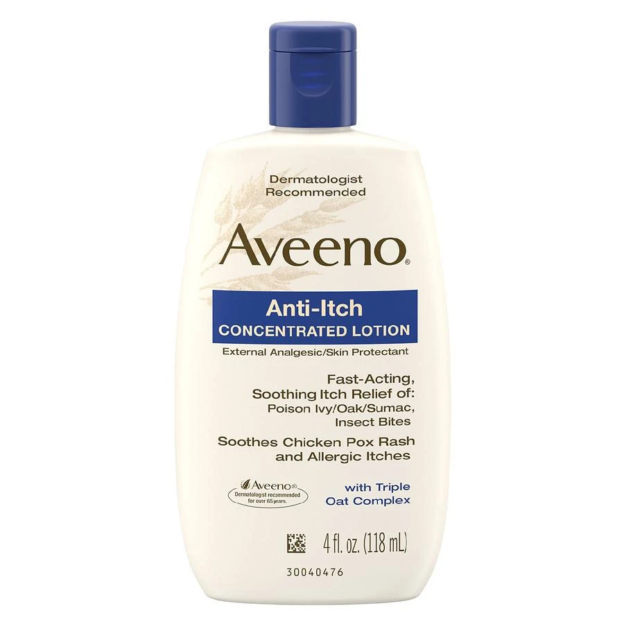 Aveeno Anti-Itch Concentrated Lotion With Calamine And Triple Oat Complex Fragrance-Free 1