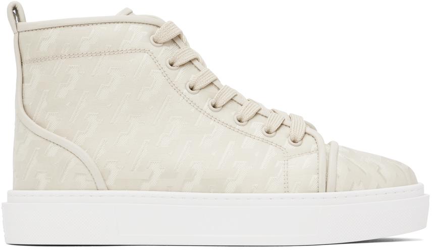 Christian Louboutin Beige Adolon Sneakers