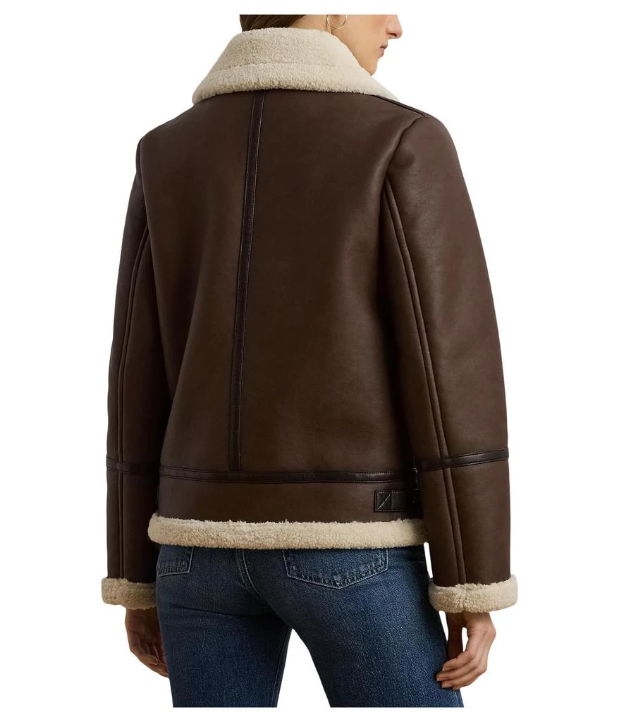 Ralph Lauren Faux Leather Single Breasted Jacket 2