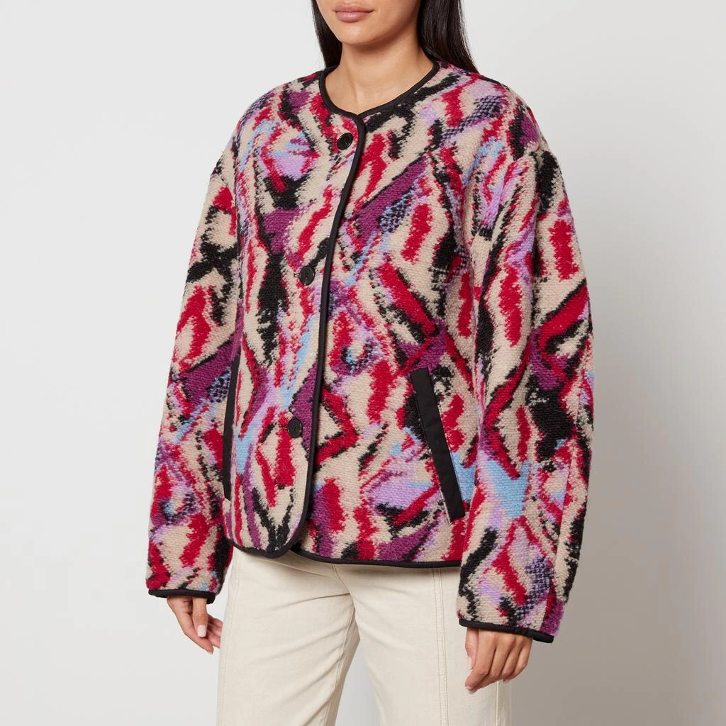 Marant Etoile Marant Etoile Himala Reversible Fleece and Quilted Shell Jacket 1