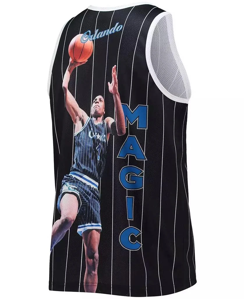 Mitchell and Ness Men's Penny Hardaway Black Orlando Magic Hardwood Classics Player Tank Top 4