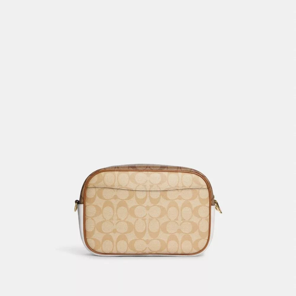 COACH® Jamie Camera Bag In Blocked Signature Canvas 4