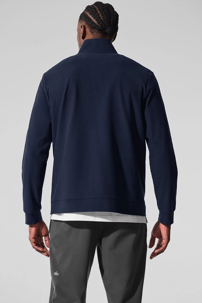 Alo Conquer Max Mock Neck Full Zip - Navy 3