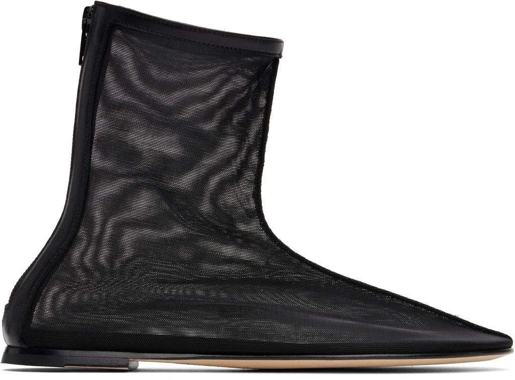 Dear Frances Black Balla Ankle Boots 1