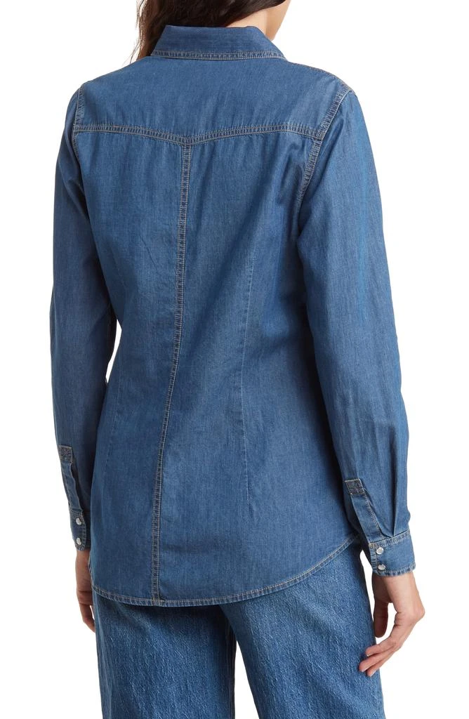 DR2 by Daniel Rainn Western Long Sleeve Denim Shirt 2