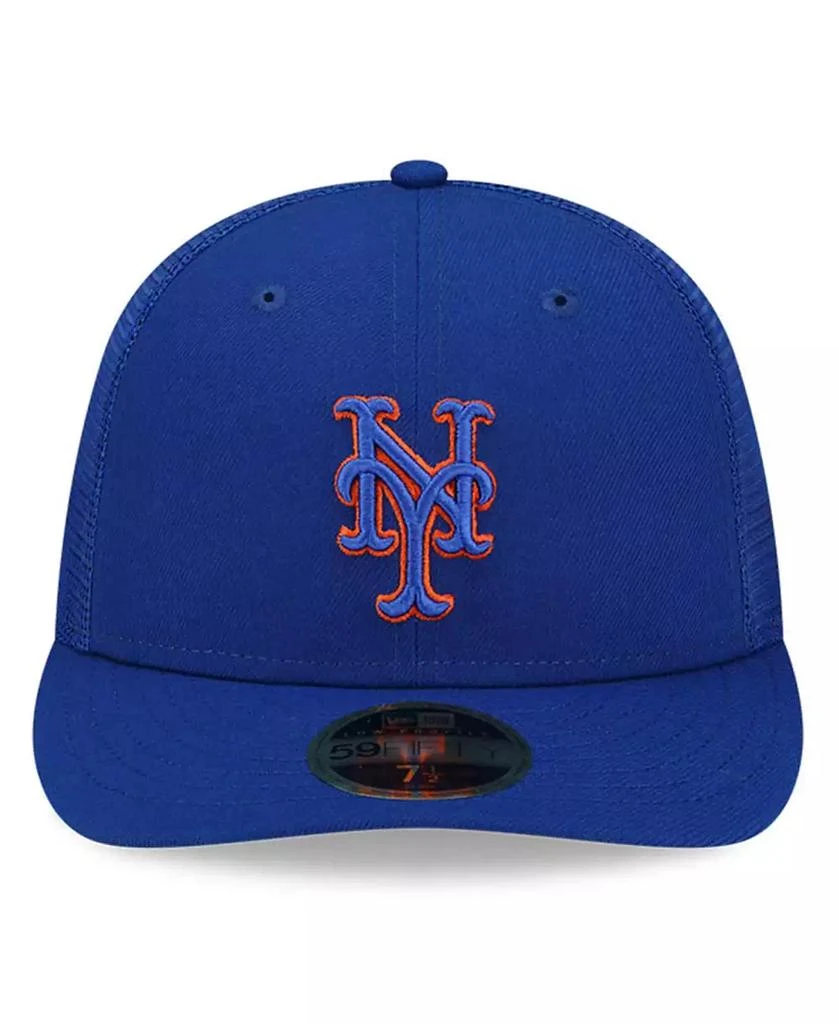 New Era Men's Royal New York Mets 2022 Batting Practice Low Profile 59FIFTY Fitted Hat 2