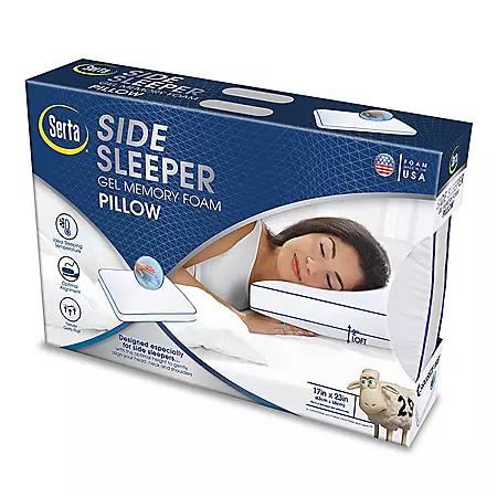 Serta Serta Side Sleeper Pillow with Cooling Gel Memory Foam