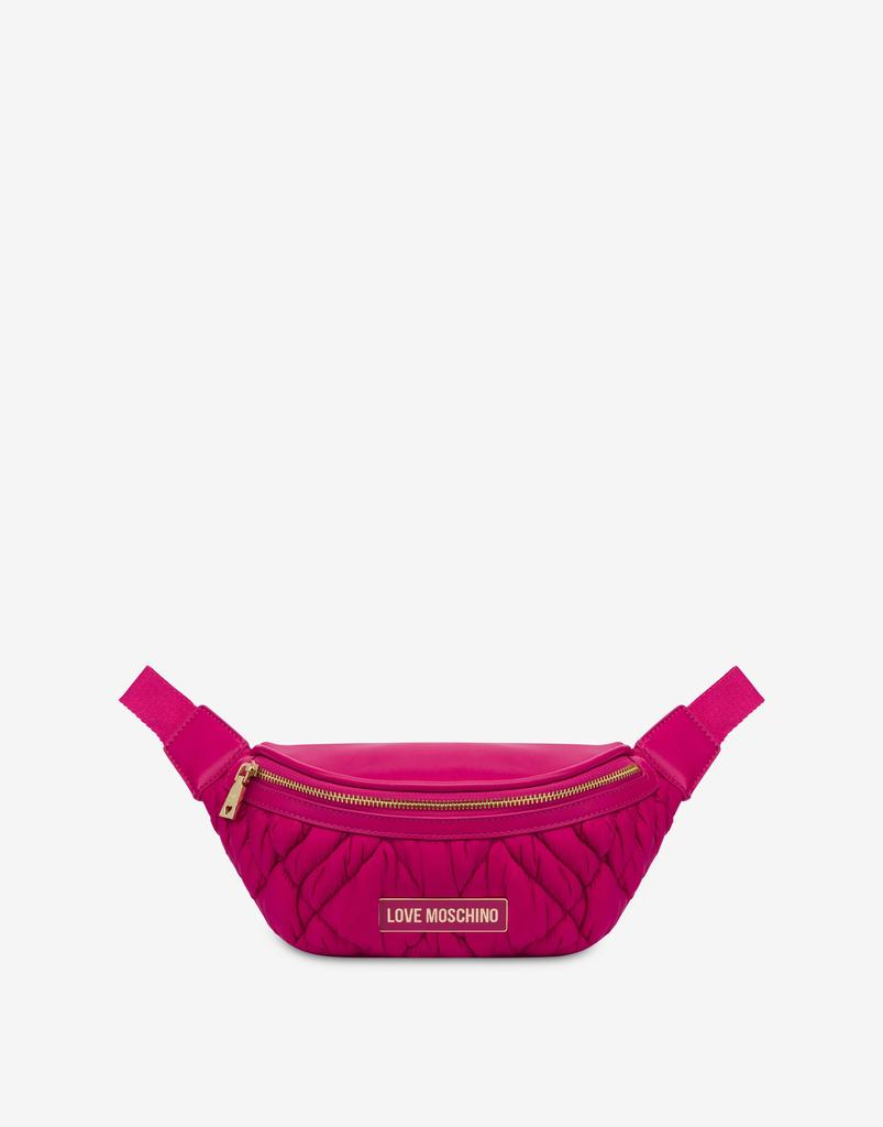 Love Moschino Puff Quilted Nylon Belt Bag