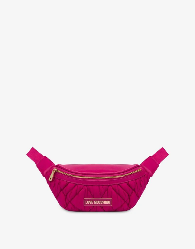 Love Moschino Puff Quilted Nylon Belt Bag 1