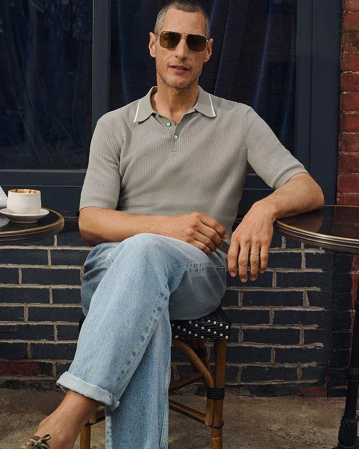 Rag & Bone Harvey Classic Fit Polo Shirt 7