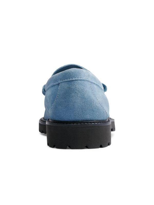 G.H. Bass Larson Suede Lug Sole Penny Loafers 3