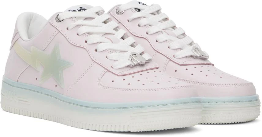 Bape Pink & Blue Sta #5 M1 Sneakers 4