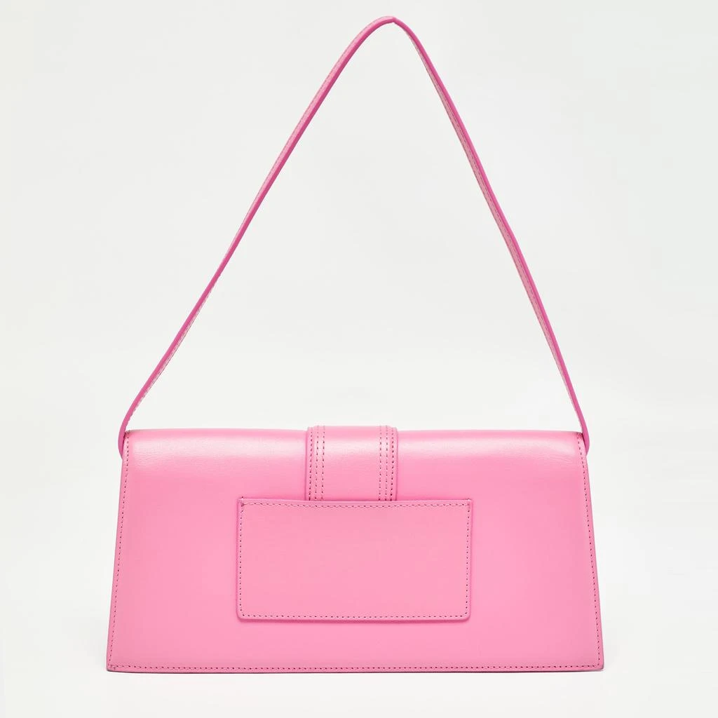 Jacquemus Jacquemus Pink Leather Le Bambino Long Shoulder Bag 4
