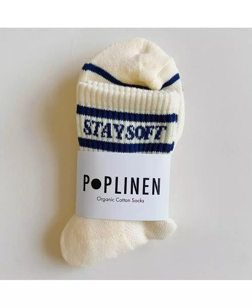Poplinen Women
s Stay Soft Stripe Socks 3