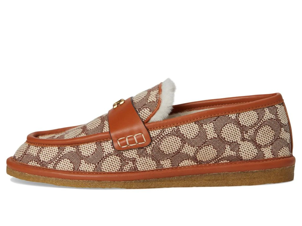 Coach Forest Signature Textile Jacquard Slipper 4