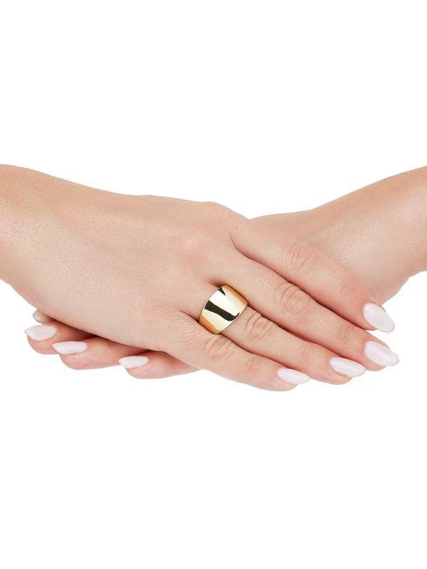 Saks Fifth Avenue 14K Yellow Gold Band 4