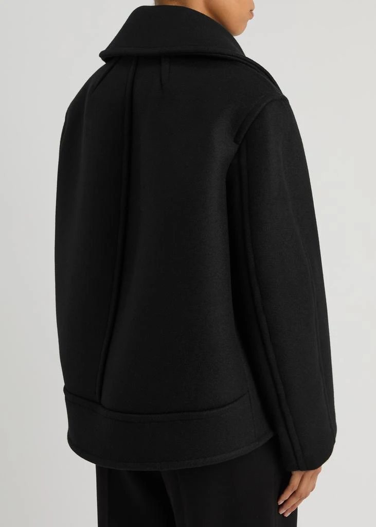 Yves Saint Laurent Double-breasted wool pea coat 3
