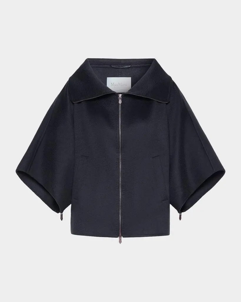 Max Mara Double Cashmere Cropped Coat