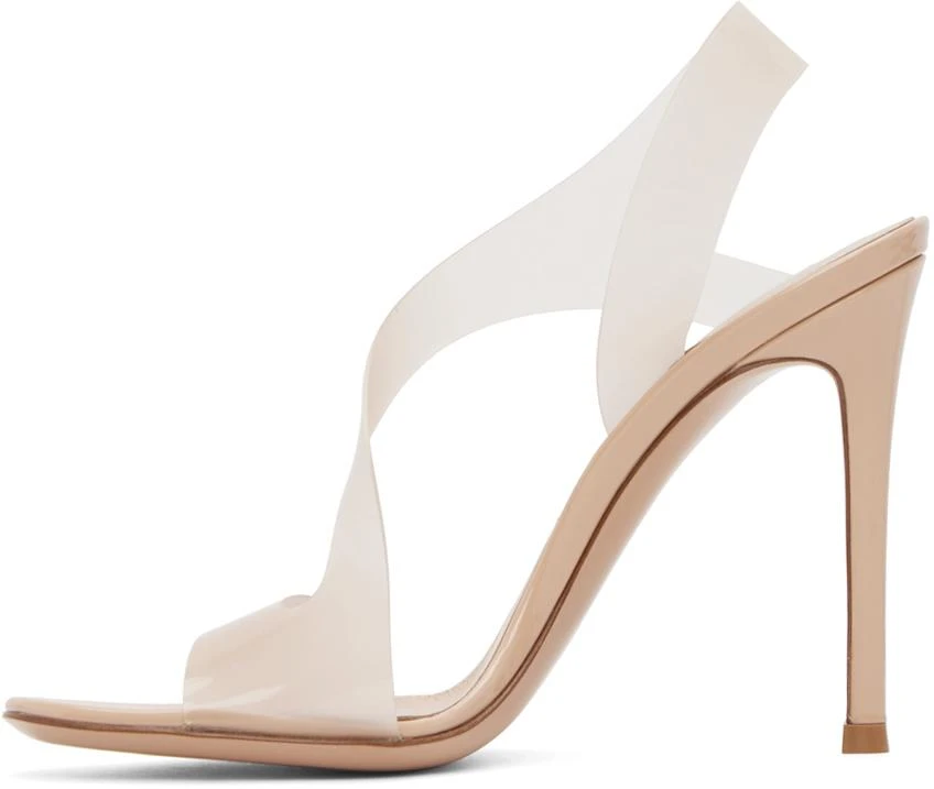 Gianvito Rossi Beige Metropolis Heeled Sandals 3