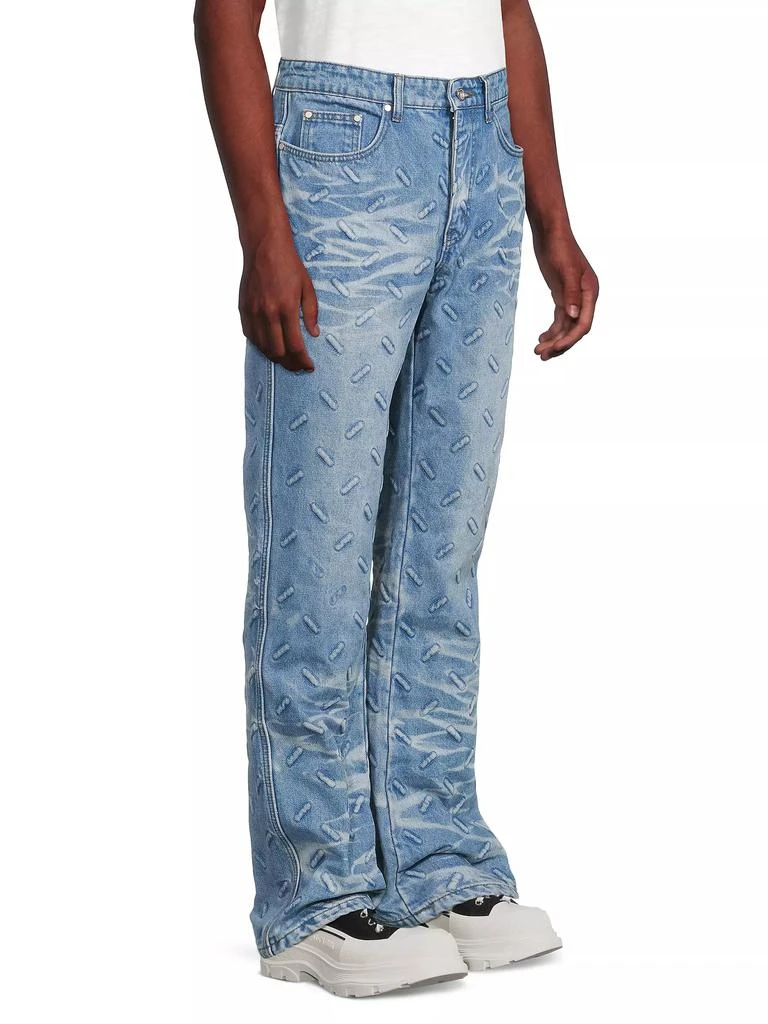 Who Decides War Thread Plate Faded Jeans 4