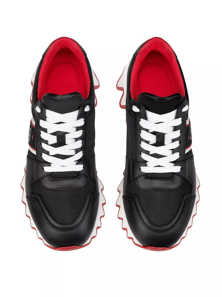 Christian Louboutin Women's Nastroshark Leather Sneakers 4