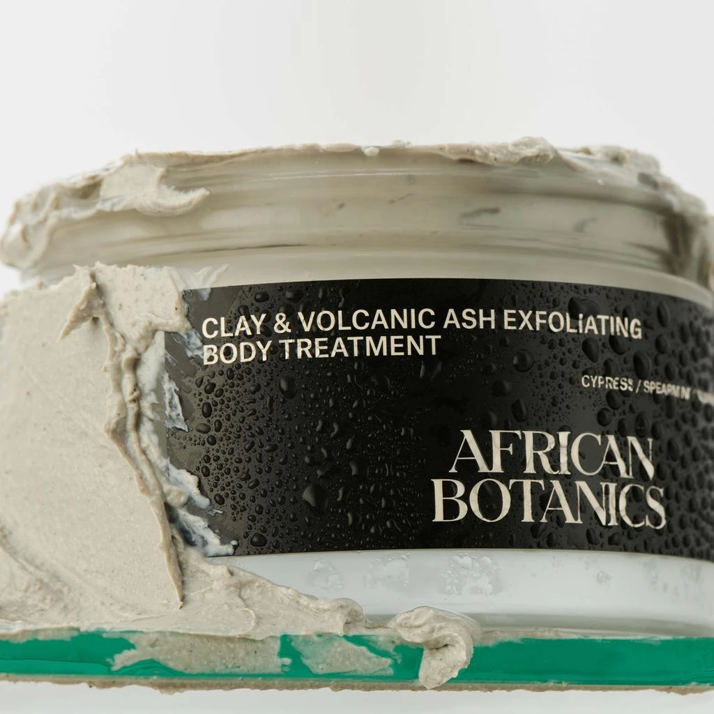 African Botanics African Botanics Clay & Volcanic Ash Exfoliating Body Treatment 200ml 3