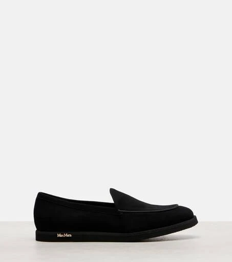 Max Mara Softmoc suede moccasins 4