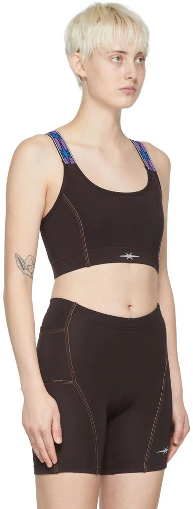 PHIPPS SSENSE Exclusive Burgundy Performance Sport Bra 2