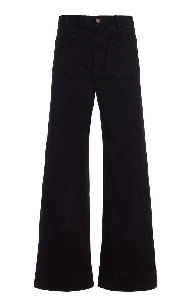 Jeanerica Jeanerica - St Monica Stretch High-Rise Flared-Leg Jeans - Black - 27 - Moda Operandi 1