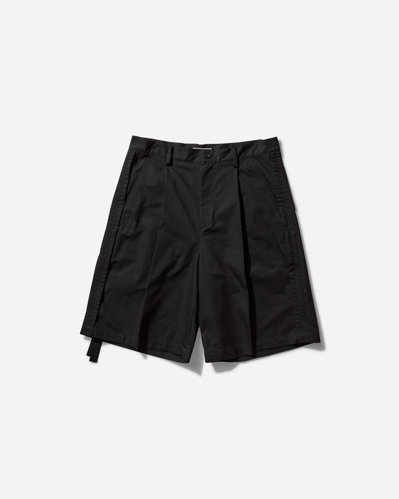 UNDERCOVER Men's Pleated Shorts Black