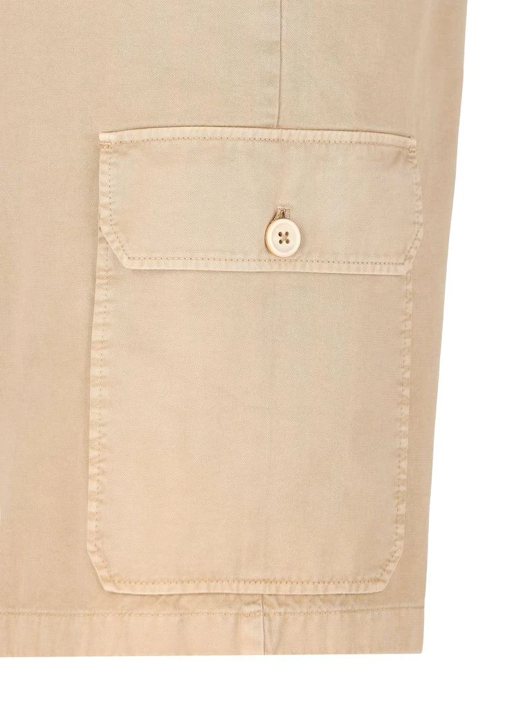 Prada Prada Triangle Patch Shorts 4