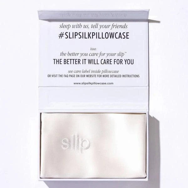 Slip Slip Silk Pillowcase - Queen (Various Colors) 6