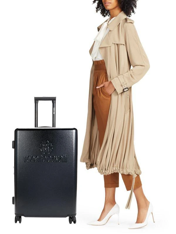Roberto Cavalli 3-Piece Logo Spinner Suitcase Set 2