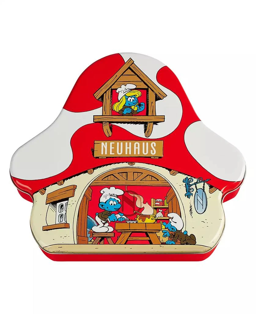 Neuhaus Chocolate Smurfs Mushroom House Tin Milk Chocolates, 24 Piece 3