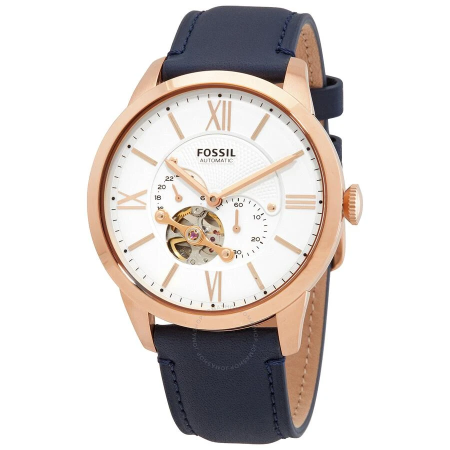 Fossil Townsman Auto Chronograph Automatic White Dial Men's Watch ME3171 1